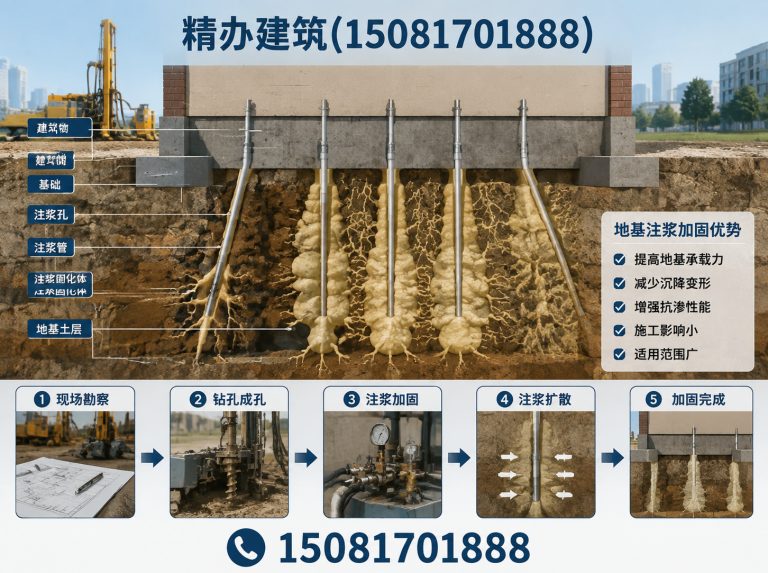 成安县路基沉降注浆加固展示图